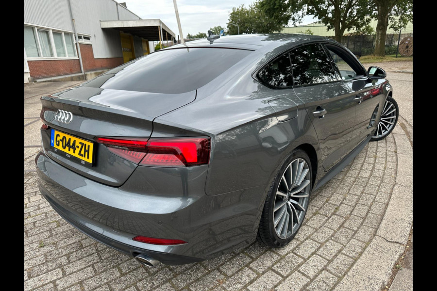 Audi A5 Sportback 40 2.0 TFSI HYBRID 2020 SPORT S-LINE BLACK EDITION NAP LEER