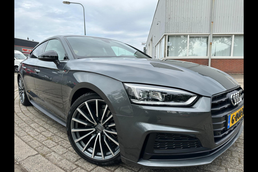 Audi A5 Sportback 40 2.0 TFSI HYBRID 2020 SPORT S-LINE BLACK EDITION NAP LEER