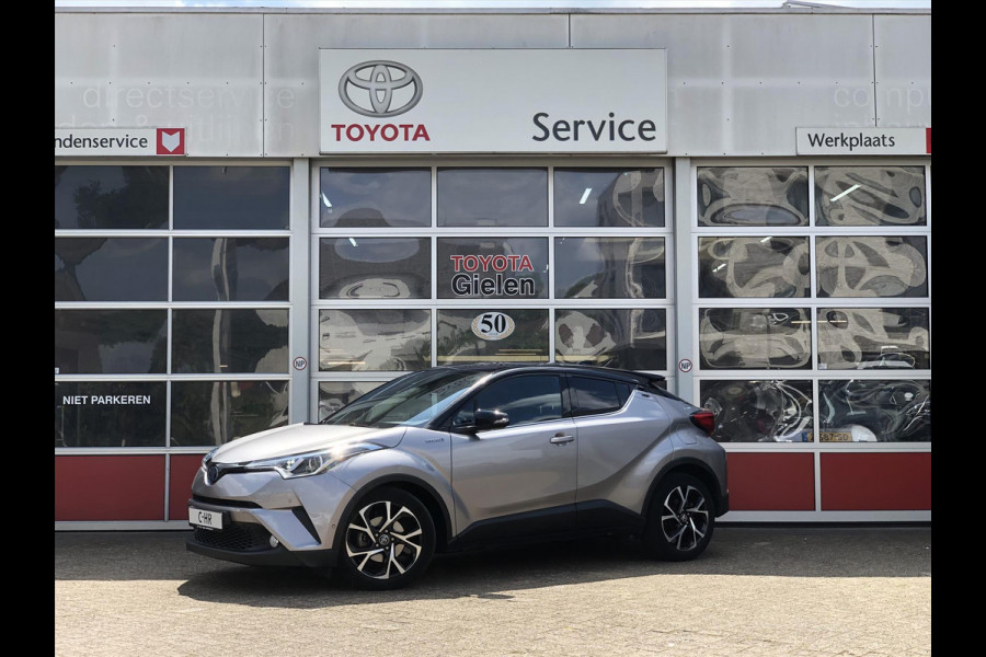 Toyota C-HR 1.8 Hybrid Bi-Tone Plus | Eerste eigenaar, JBL, Dodehoekherkenning, Parkeersensoren, Stoelverwarming, Keyless, 18 inch