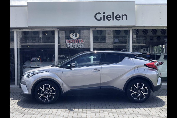 Toyota C-HR 1.8 Hybrid Bi-Tone Plus | Eerste eigenaar, JBL, Dodehoekherkenning, Parkeersensoren, Stoelverwarming, Keyless, 18 inch