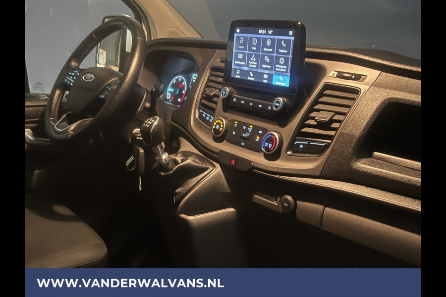 Ford Transit Custom 2.0 TDCI L2H1 Euro6 Airco | Camera | Apple Carplay | LED | Cruisecontrol 2800kg trekvermogen, Android Auto, Parkeersensoren, Verwarmde voorruit, Bijrijdersbank