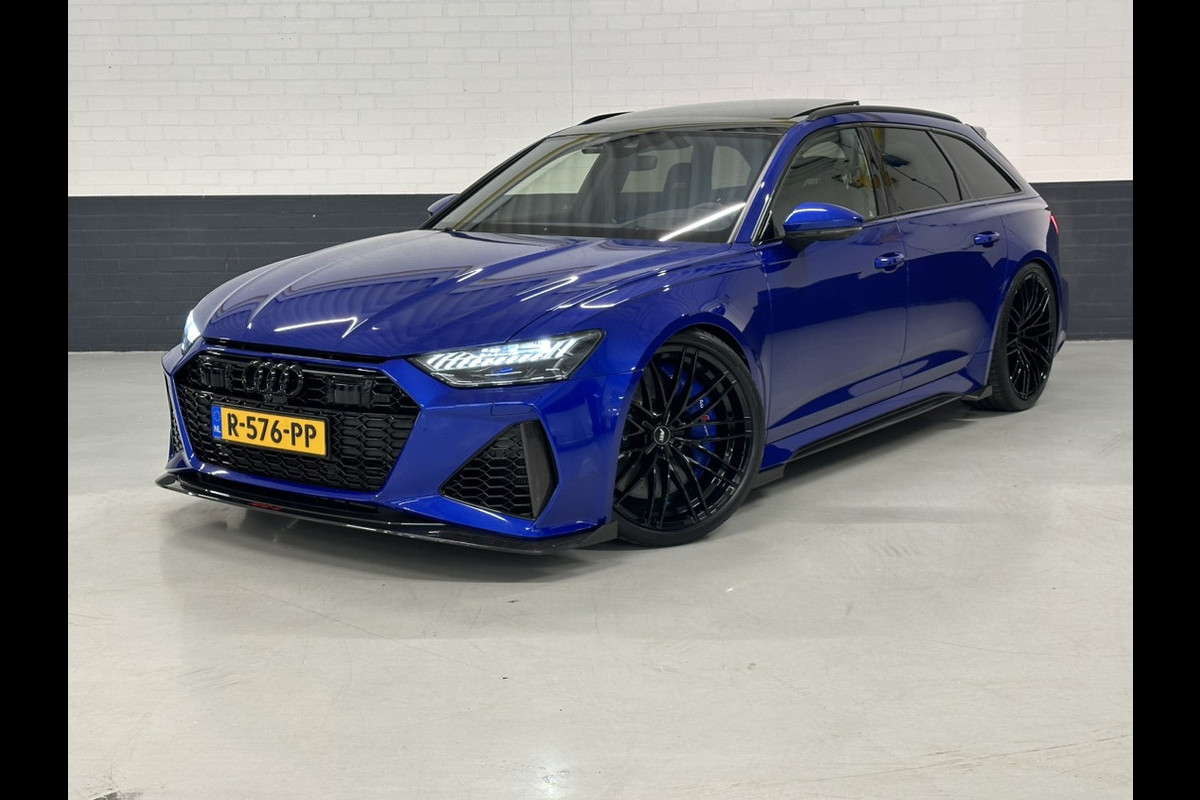 Audi RS6 Avant TFSI quattro ABT-S ACC | HUD | PANO | B&O | Keramisch Matrix | Soft close | Carbon