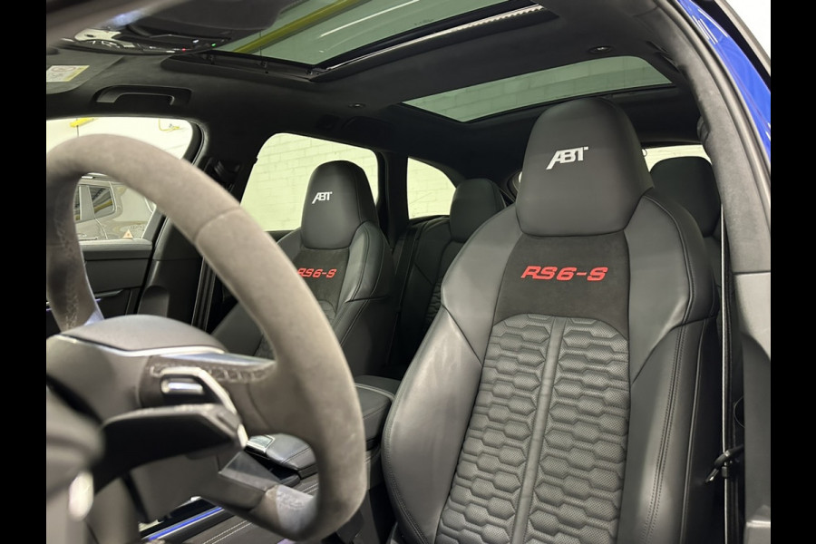 Audi RS6 Avant TFSI quattro ABT-S ACC | HUD | PANO | B&O | Keramisch Matrix | Soft close | Carbon