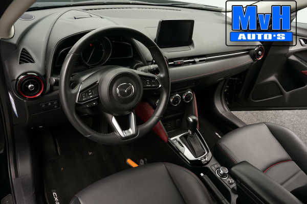 Mazda CX-3 2.0 SkyActiv-G 120 SkyLease GT|LUXE!|LEER|TREKH|HUD