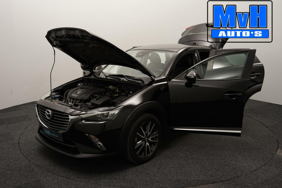 Mazda CX-3 2.0 SkyActiv-G 120 SkyLease GT|LUXE!|LEER|TREKH|HUD