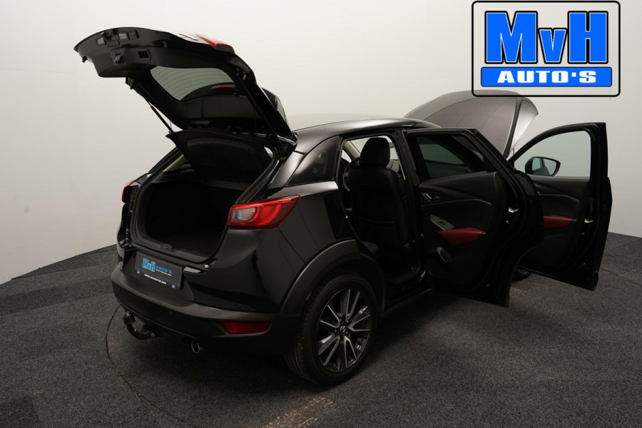 Mazda CX-3 2.0 SkyActiv-G 120 SkyLease GT|LUXE!|LEER|TREKH|HUD