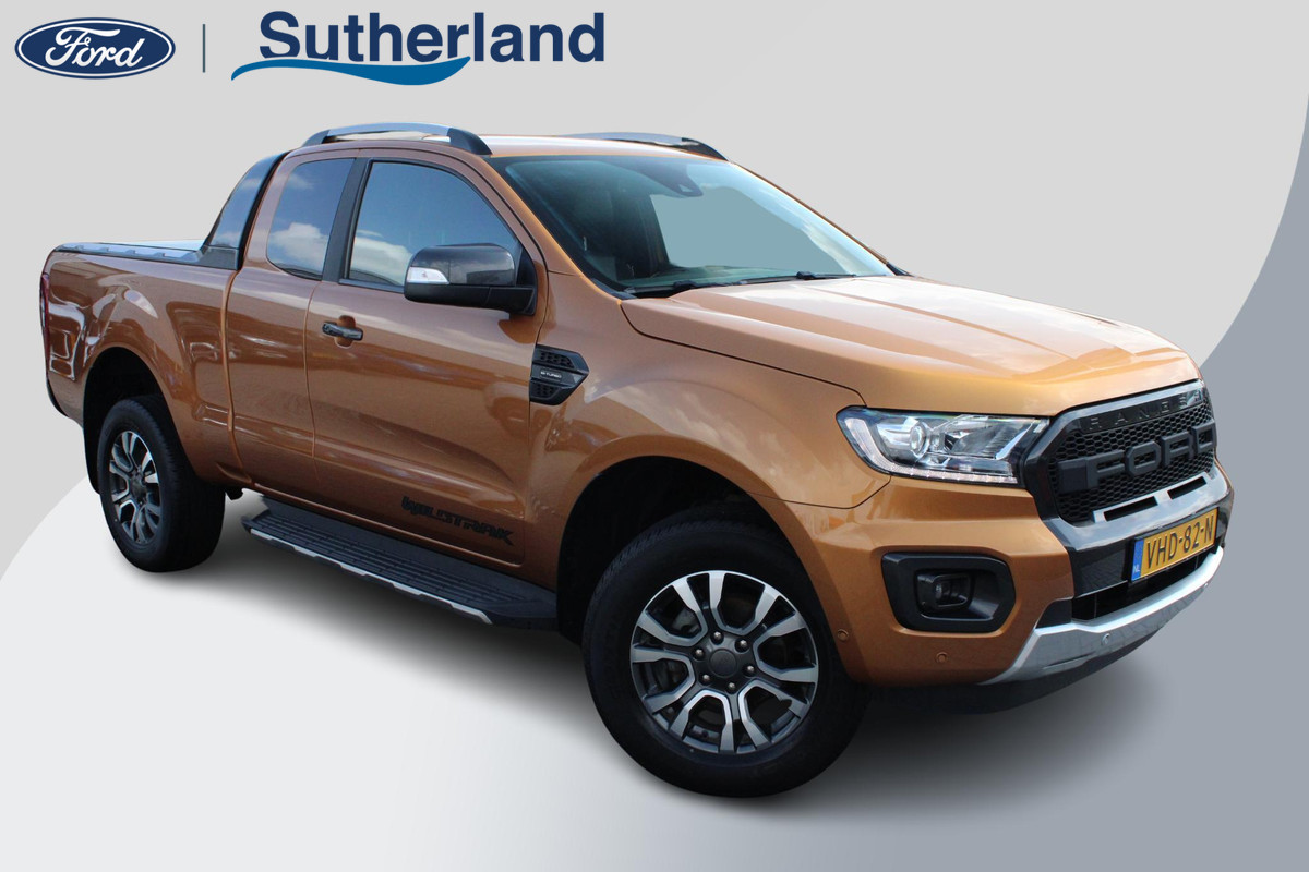 Ford Ranger 2.0 EcoBlue Wildtrak Supercab | Full Option! | Trekhaak | 3500Kg Trekgewicht | Stoelverwarming | Rollertop |