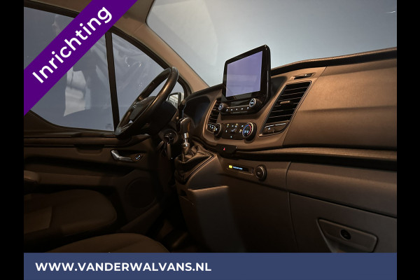 Ford Transit Custom 2.0 TDCI L2H1 inrichting Euro6 Airco | Camera | Navigatie | Apple Carplay | LED Cruisecontrol, Android Auto, verwarmde voorruit, Bijrijdersbank, Achterklep, 2800kg trekvermogen