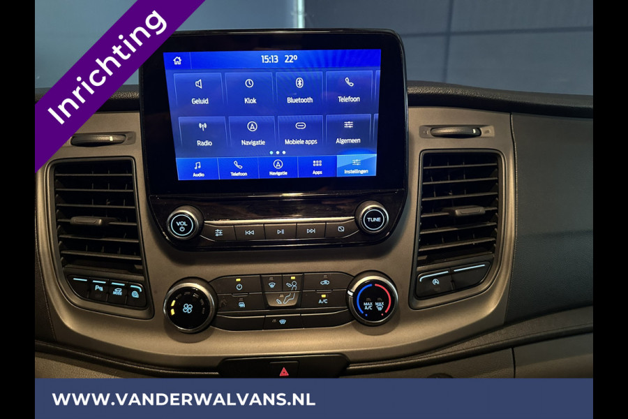 Ford Transit Custom 2.0 TDCI L2H1 inrichting Euro6 Airco | Camera | Navigatie | Apple Carplay | LED Cruisecontrol, Android Auto, verwarmde voorruit, Bijrijdersbank, Achterklep, 2800kg trekvermogen