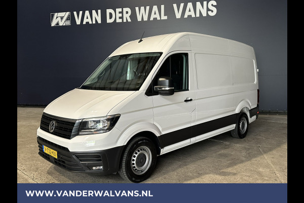 Volkswagen Crafter 2.0 TDI 140pk L3H3 L2H2 Euro6 Airco | Navigatie | 3000kg Trekhaak | Cruisecontrol Apple Carplay, Android Auto, Chauffeursstoel, Parkeersensoren, Bijrijdersbank