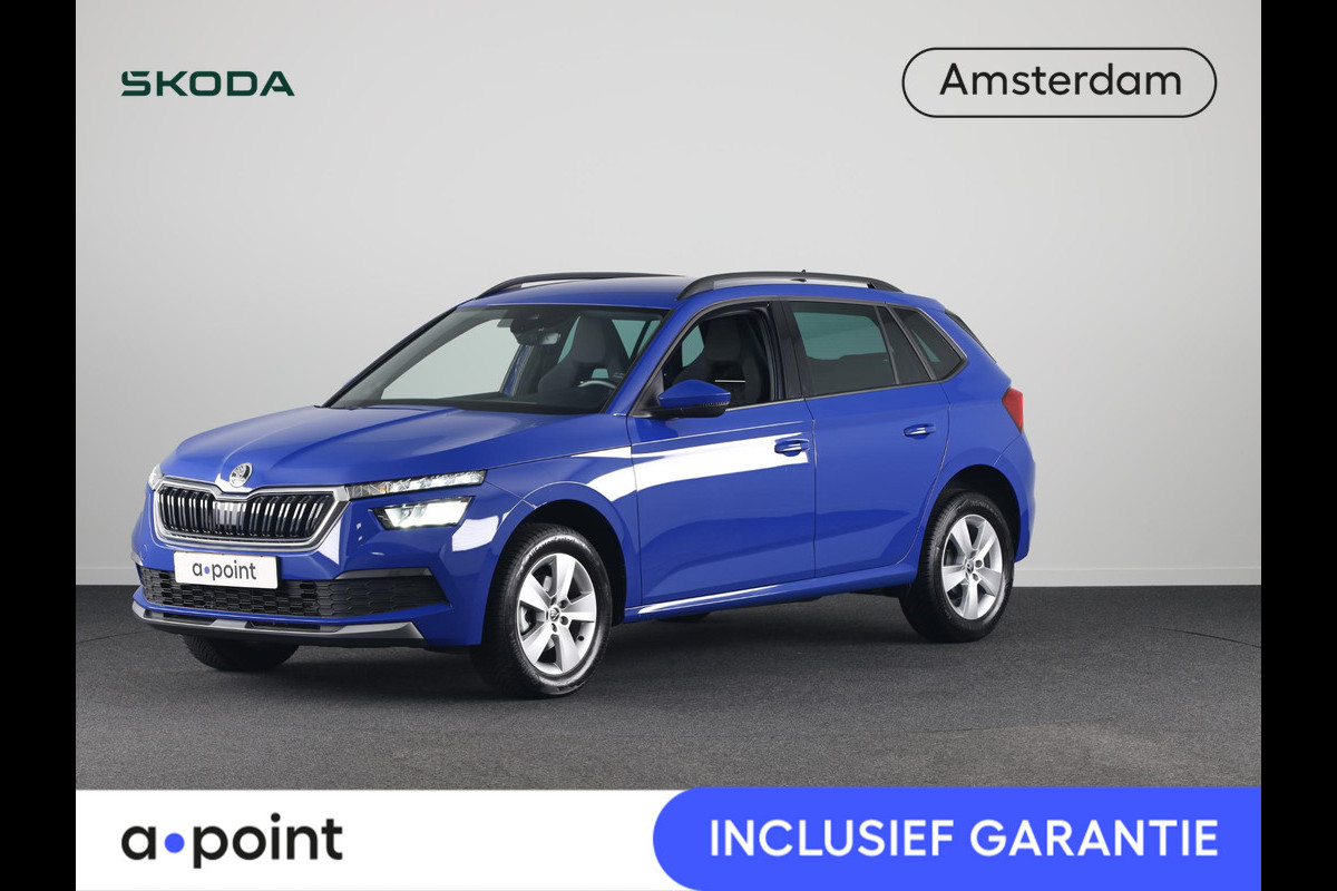 Škoda Kamiq 1.0 TSI Sport Business 110 pk | Verlengde garantie | Navigatie via App | Parkeersensoren achter | Cruise control | Autom. airco |