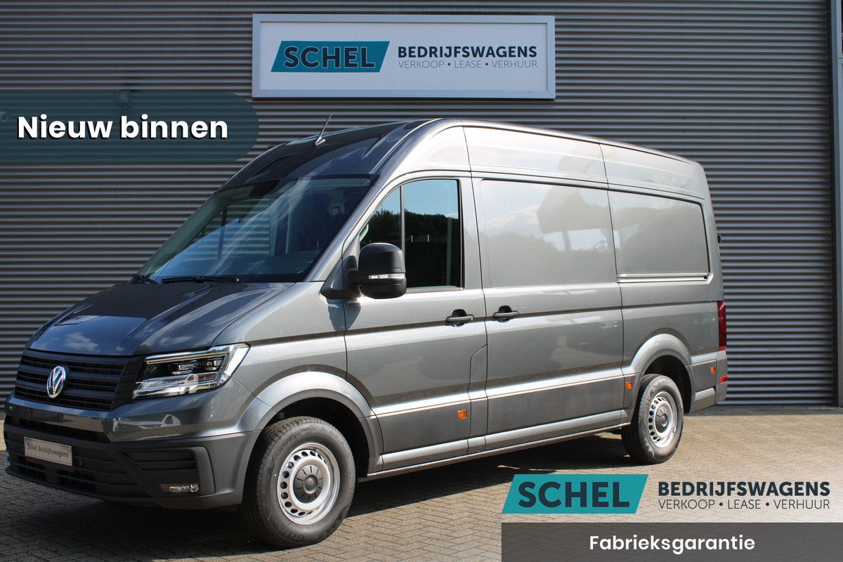 Volkswagen Crafter 35 2.0 TDI L3H3 177pk - 2x Schuifdeur - LED - Trekhaak - Navigatie - DAB - Geveerde stoel - Camera - Stoelverwarming - Rijklaar