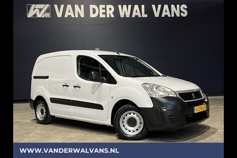 Peugeot Partner 1.6 BlueHDi L1H1 Euro6 Airco | Navigatie | Trekhaak | Cruisecontrol | Apple Carplay Android Auto, Zijdeur