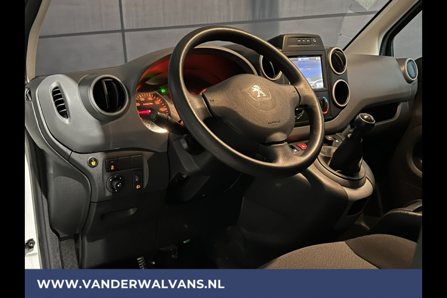 Peugeot Partner 1.6 BlueHDi L1H1 Euro6 Airco | Navigatie | Trekhaak | Cruisecontrol | Apple Carplay Android Auto, Zijdeur