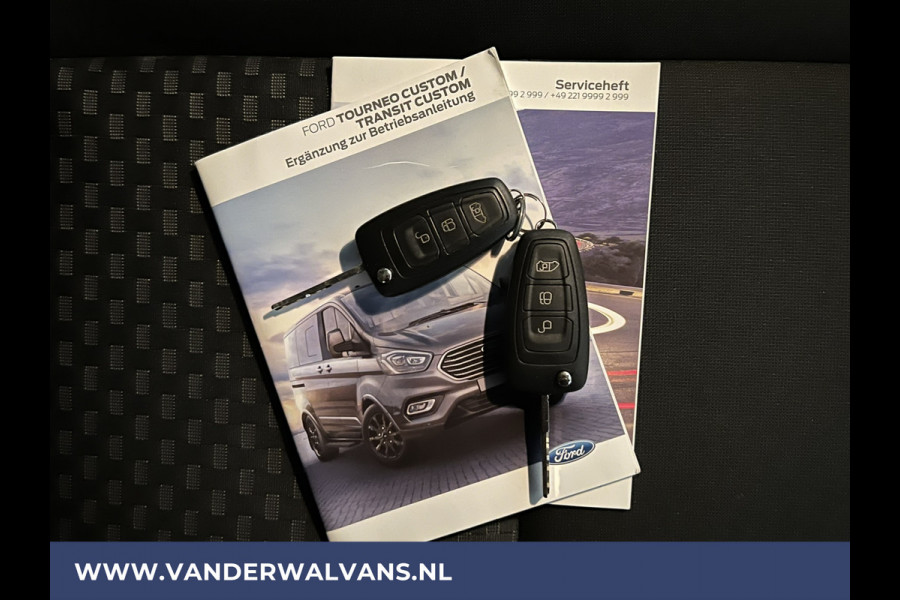 Ford Transit Custom 2.0 TDCI L2H1 Euro6 Airco | Camera | Apple Carplay | LED | Cruisecontrol Android Auto, Parkeersensoren, Verwarmde voorruit, Bijrijdersbank, 2800kg trekvermogen