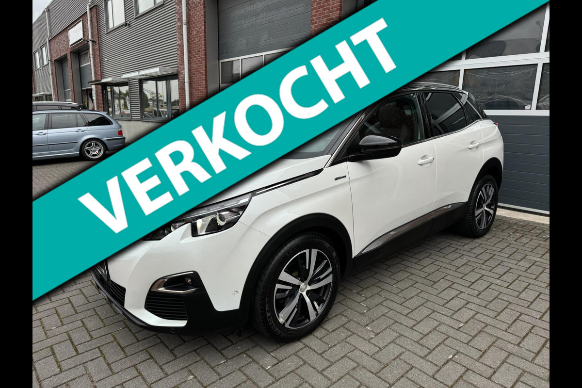 Peugeot 3008 1.6 e-THP 165PK GT Line LED Pano Carplay 360cam