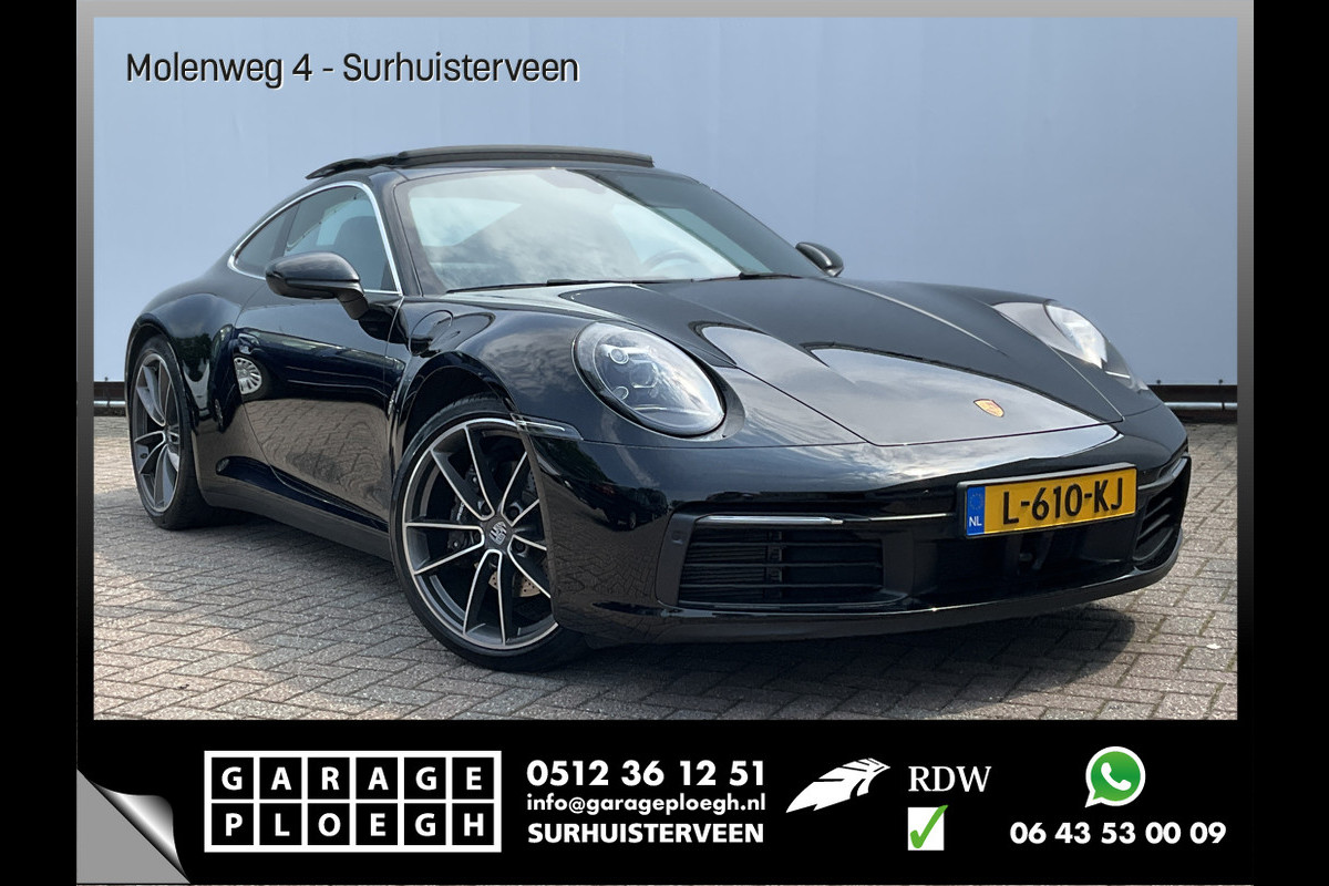 Porsche 911 3.0 Carrera 992 Porsche Approved* PPF Schuif/Kantel Stoelkoeling Drive Assist Pack