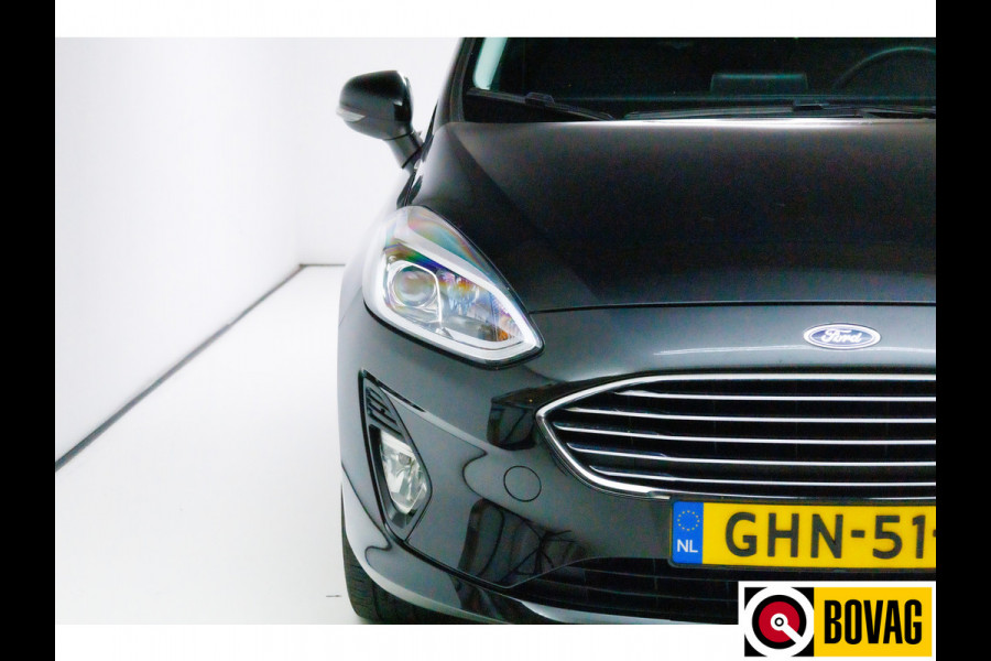 Ford Fiesta 1.0 EcoBoost Titanium Winterpack 94 PK Stuur-, Stoel- en voorruitverwarming, Climate control, App. connect, Led koplampen