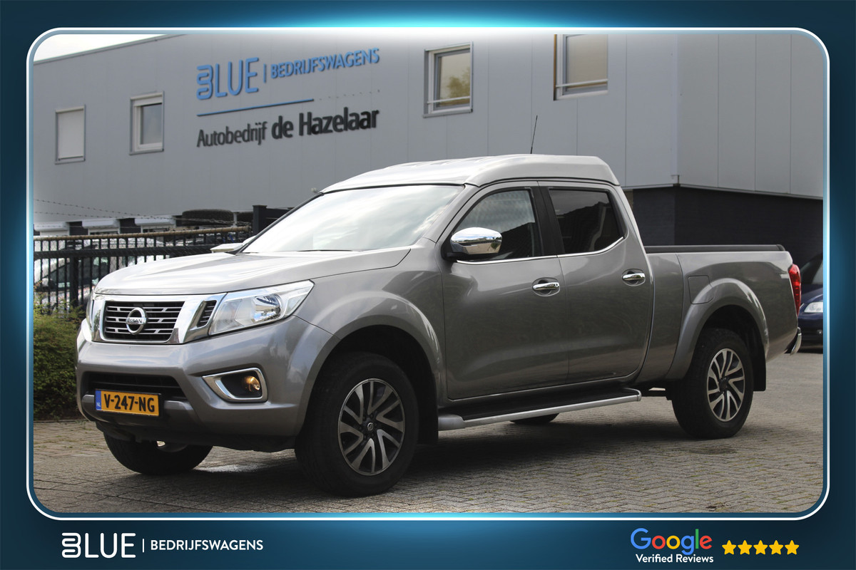 Nissan Navara XL 2.3 dCi 120KW Euro6 4WD 5-persoons Double Cab Veth ✓ Dubbele cabine ✓3,5T Trekgewicht