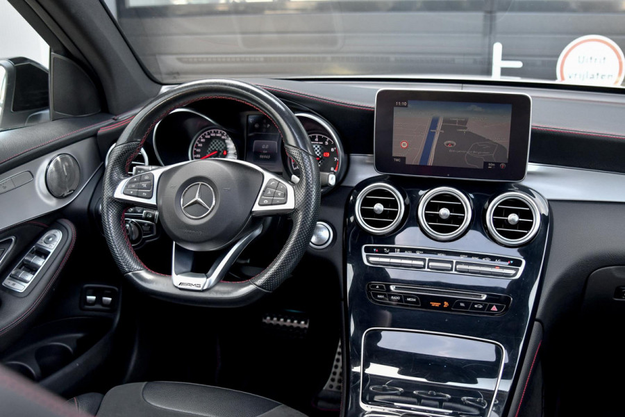 Mercedes-Benz GLC AMG 43 4MATIC. Pano, Luchtvering, Distro+, 360, HUD, Trekhaak, Dodeh, Stoelvw achter, Sfeer!