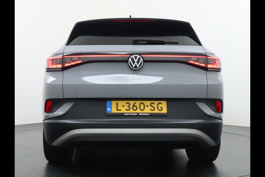 Volkswagen ID.4 204pk 77 kWh Navi Adap.Cruise Camera 19" Apple Carplay Android Carplay (8%bijtel.) Keyless-Advanced Dual-Colour B-Spiegel+Projec IQ.Drive First Pro Mirrorlink Zwarte-Hemel Bordherk. Lane-dep. Front-Assist Led Stoelverwarmd dab . Usb 1/2Leer Pdc KeylessStart Grootste accu ! 1000kg trekvermogen Grootste Accu met Krachtigste motor! Leer/Alcantara 1st. First Edition slechts 12% bijtelling Snelladen tot 135kw/uur ! ruim 52K nieuw! 1e eigenaar, orig.N