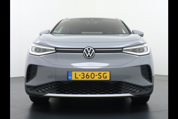 Volkswagen ID.4 204pk 77 kWh Navi Adap.Cruise Camera 19" Apple Carplay Android Carplay (8%bijtel.) Keyless-Advanced Dual-Colour B-Spiegel+Projec IQ.Drive First Pro Mirrorlink Zwarte-Hemel Bordherk. Lane-dep. Front-Assist Led Stoelverwarmd dab . Usb 1/2Leer Pdc KeylessStart Grootste accu ! 1000kg trekvermogen Grootste Accu met Krachtigste motor! Leer/Alcantara 1st. First Edition slechts 12% bijtelling Snelladen tot 135kw/uur ! ruim 52K nieuw! 1e eigenaar, orig.N