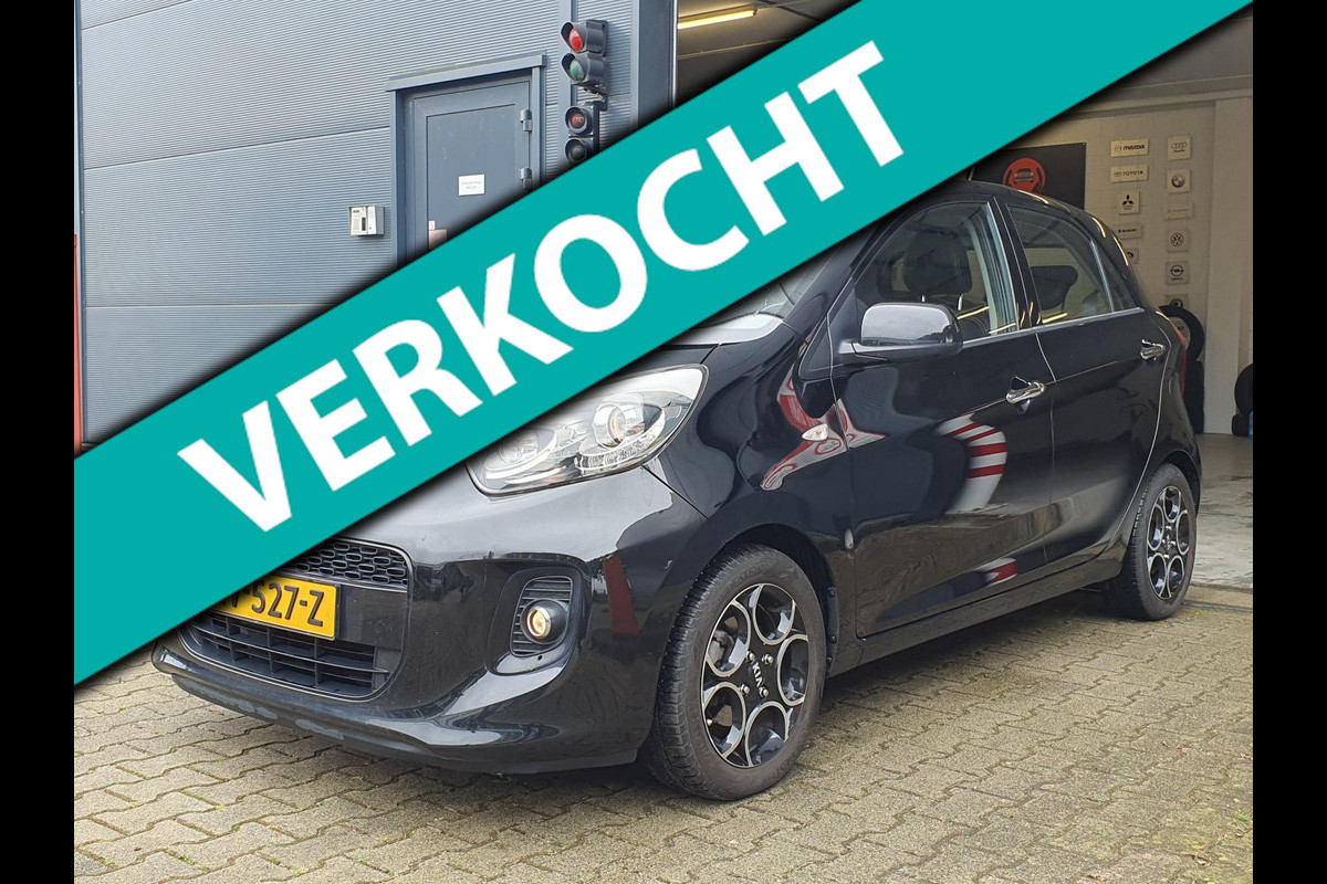 Kia Picanto 1.0 CVVT DynamicLine / NAP / NWE BEURT + APK / CRUISE- EN CLIMATE / LM-VELGEN / BLUETOOTH / ARMSTEUN / ISOFIX / LED !