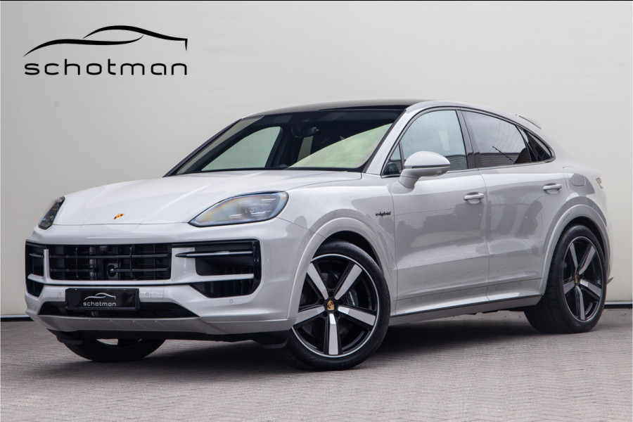 Porsche Cayenne Coupé 3.0 E-Hybrid Facelift, Sport-Design, Bijrijdersdisplay, Bose, 18-weg sportstoelen 2024