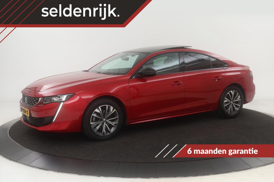 Peugeot 508 1.6 PureTech GT Line | Panoramadak | Focal | Adaptive cruise | Stoelverwarming | Camera | Carplay | Navigatie | Keyless | Full LED | Dodehoek detectie