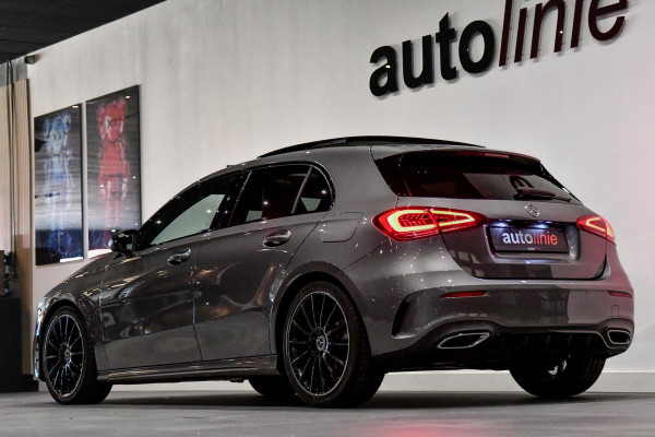 Mercedes-Benz A-Klasse 180 d AMG Night ed. Pano, Leder, Camera, CarPlay!