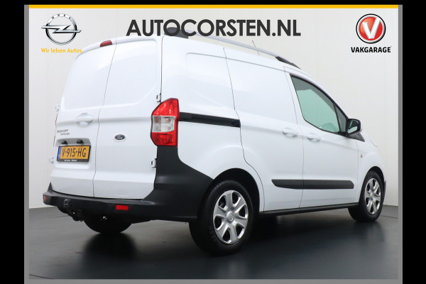 Ford Transit Courier 1.5 TDCI Airco Cruise Control Lat-om-lat Laaddeuren a. Dakrails Schuifdeur-Rechts Elektr.Ramen+Spiegels+Verwarmd Centr.Vergr.+af Orig NL auto EURO6/104gr ! nette Courier!