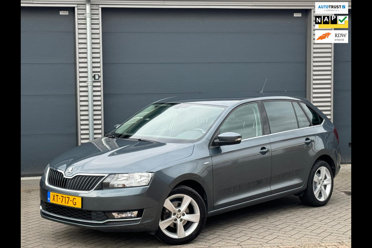 Škoda Rapid Spaceback 1.0 TSI GREENTECH CLEVER, 1E EIGENAAR, NL AUTO NAP, VELE OPTIES, ECC, NAVI