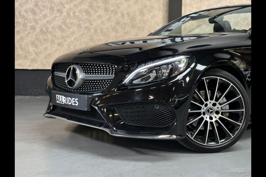 Mercedes-Benz C-Klasse Cabrio 180 AMG Line | stoelverwarming | sfeerverlichting | Navi