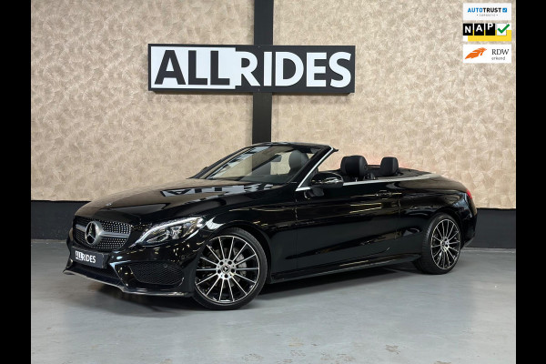 Mercedes-Benz C-Klasse Cabrio 180 AMG Line | stoelverwarming | sfeerverlichting | Navi