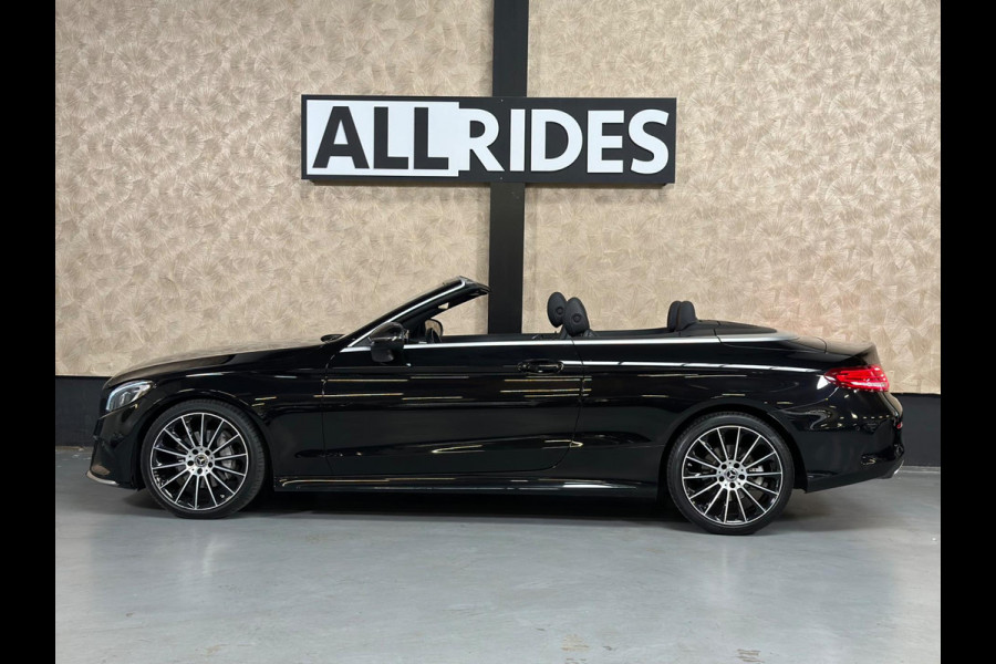 Mercedes-Benz C-Klasse Cabrio 180 AMG Line | stoelverwarming | sfeerverlichting | Navi