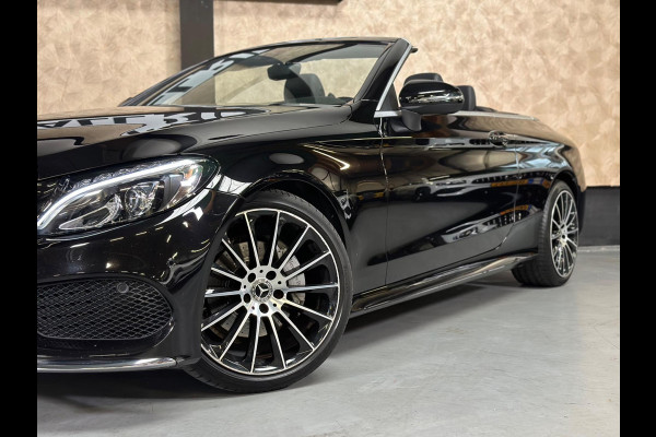 Mercedes-Benz C-Klasse Cabrio 180 AMG Line | stoelverwarming | sfeerverlichting | Navi