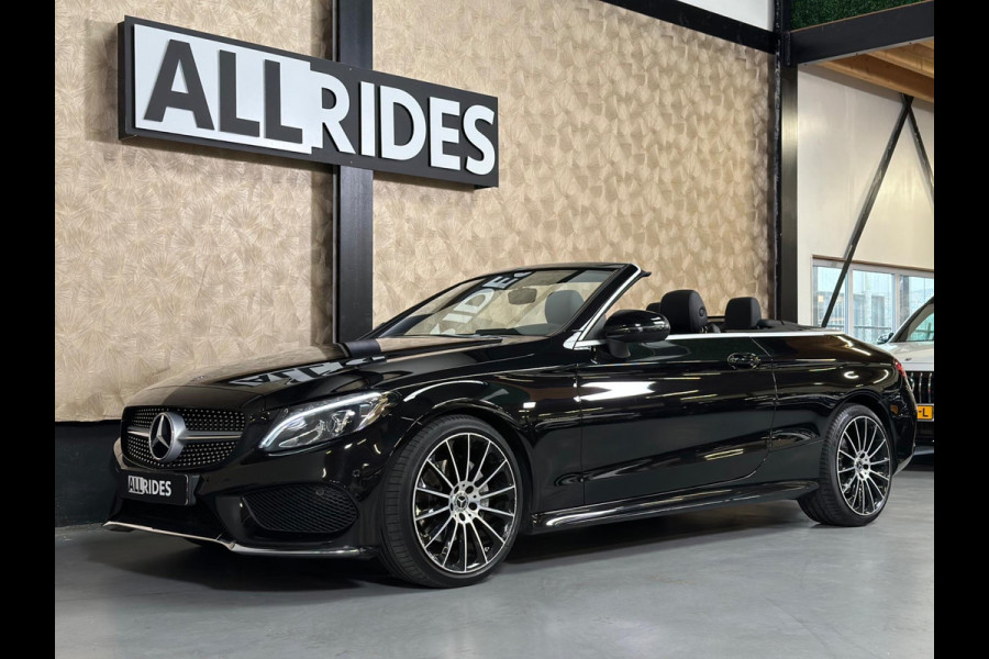 Mercedes-Benz C-Klasse Cabrio 180 AMG Line | stoelverwarming | sfeerverlichting | Navi