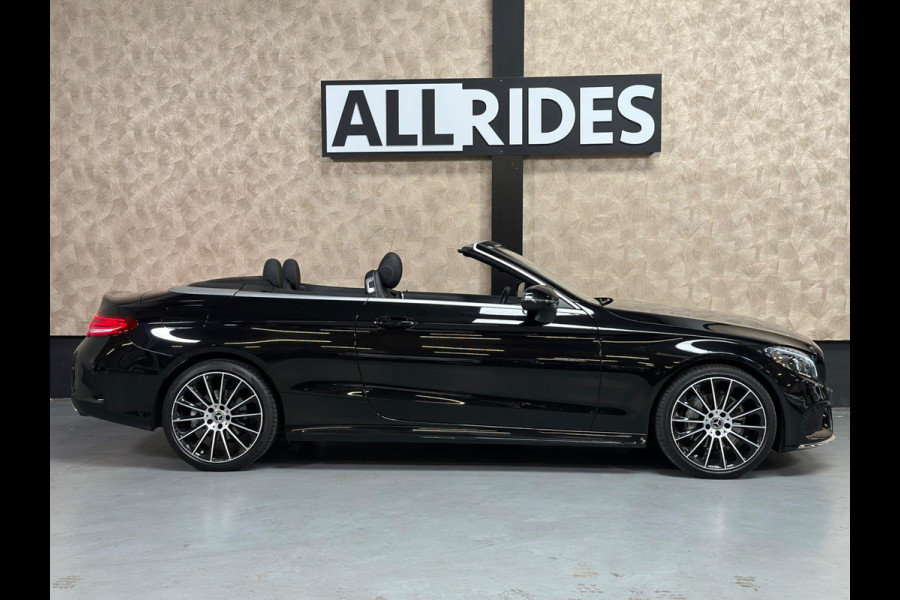 Mercedes-Benz C-Klasse Cabrio 180 AMG Line | stoelverwarming | sfeerverlichting | Navi