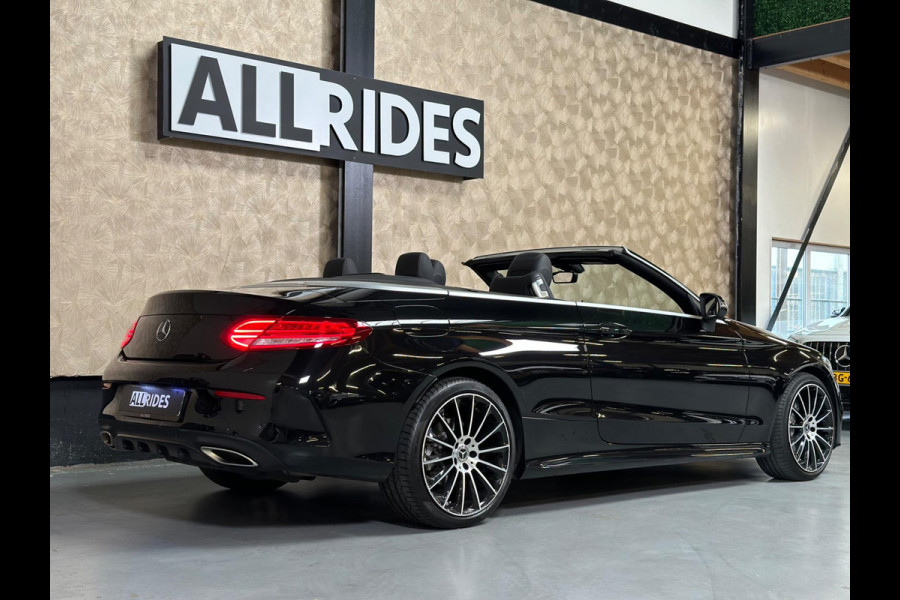 Mercedes-Benz C-Klasse Cabrio 180 AMG Line | stoelverwarming | sfeerverlichting | Navi