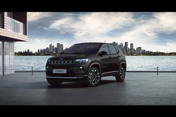 Jeep Compass 4xe 190 Plug-in Hybrid Electric Altitude | Clima | Adapt. Cruise | 18" | Keyless | Winter Pack | Safety Pack | Voorraad actie !