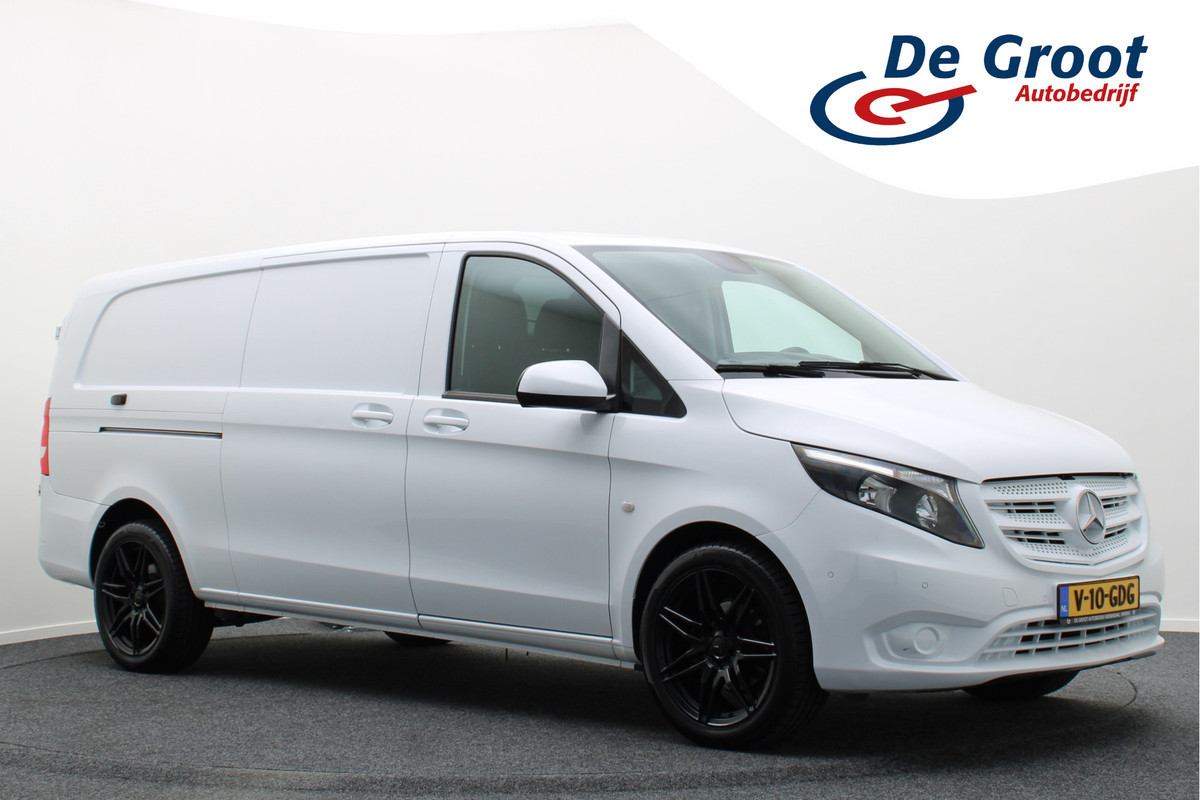 Mercedes-Benz Vito 116 CDI Extra Lang Automaat 3-Zits, Airco, Navigatie, Camera, Apple CarPlay, Cruise, Achterdeuren 270°