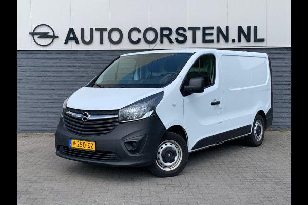 Opel Vivaro CDTi 3persoons L1H1 Compl.Inrichting Schuifdeur r Airco Cruise control Bu-spiegel elek/verw Airbag (full size) bestuurder en bij Betonplex vloer Laden Kasten Radio-USB MP3 Orig.NL auto ! 1e Eigenaar 1.6 CDTI euro 6 2000 kg trekvermogen