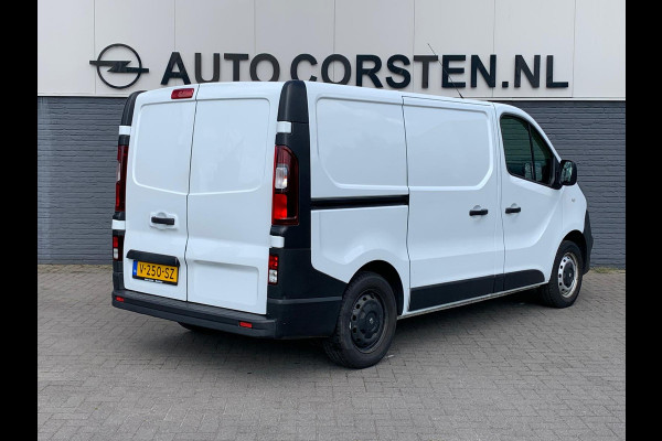 Opel Vivaro CDTi 3persoons L1H1 Compl.Inrichting Schuifdeur r Airco Cruise control Bu-spiegel elek/verw Airbag (full size) bestuurder en bij Betonplex vloer Laden Kasten Radio-USB MP3 Orig.NL auto ! 1e Eigenaar 1.6 CDTI euro 6 2000 kg trekvermogen