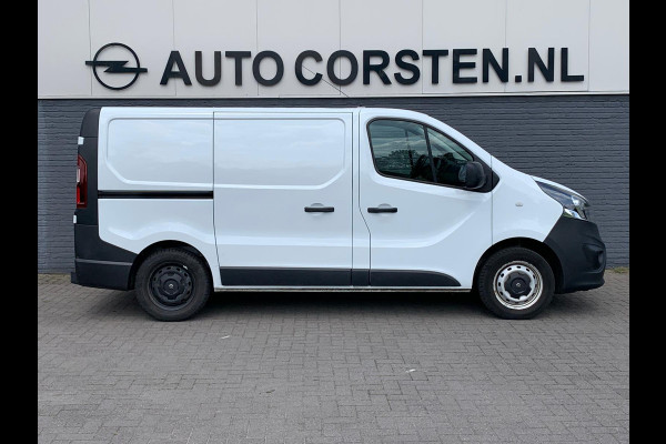 Opel Vivaro CDTi 3persoons L1H1 Compl.Inrichting Schuifdeur r Airco Cruise control Bu-spiegel elek/verw Airbag (full size) bestuurder en bij Betonplex vloer Laden Kasten Radio-USB MP3 Orig.NL auto ! 1e Eigenaar 1.6 CDTI euro 6 2000 kg trekvermogen