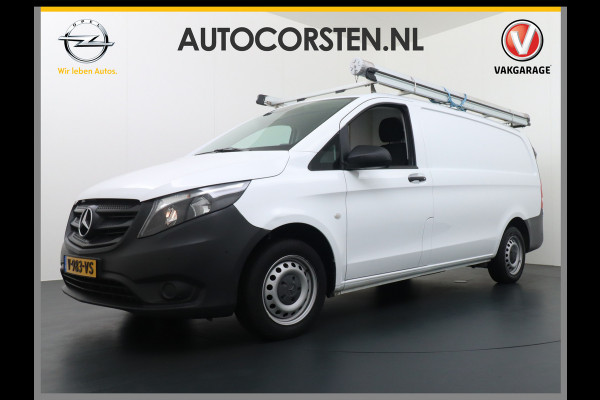 Mercedes-Benz Vito 114 CDI 2.2 136pk L2H1 Camera Navi ECC Trekhaak Parkeer-assistent Parkeer-pakket ESP Schuifdeur-R Imperial Betonplex Multi-Media Aanhanger assistent Zijwind assistent Becker map pilot Licht-/regensensor Best-stoel comfort Stuurwiel hoogte- en hoek verstelbaar Blueefficiency Led-lichtb laadruim 2.000Kg trekvermogen ! EURO 6b