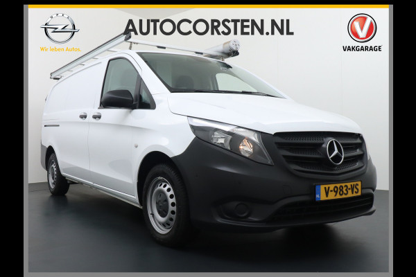 Mercedes-Benz Vito 114 CDI 2.2 136pk L2H1 Camera Navi ECC Trekhaak Parkeer-assistent Parkeer-pakket ESP Schuifdeur-R Imperial Betonplex Multi-Media Aanhanger assistent Zijwind assistent Becker map pilot Licht-/regensensor Best-stoel comfort Stuurwiel hoogte- en hoek verstelbaar Blueefficiency Led-lichtb laadruim 2.000Kg trekvermogen ! EURO 6b