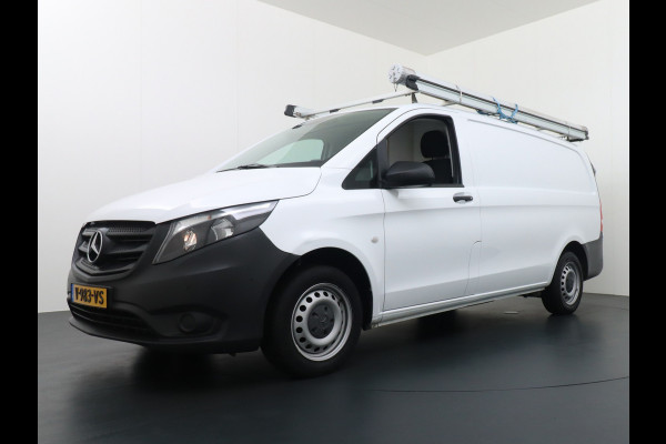 Mercedes-Benz Vito 114 CDI 2.2 136pk L2H1 Camera Navi ECC Trekhaak Parkeer-assistent Parkeer-pakket ESP Schuifdeur-R Imperial Betonplex Multi-Media Aanhanger assistent Zijwind assistent Becker map pilot Licht-/regensensor Best-stoel comfort Stuurwiel hoogte- en hoek verstelbaar Blueefficiency Led-lichtb laadruim 2.000Kg trekvermogen ! EURO 6b