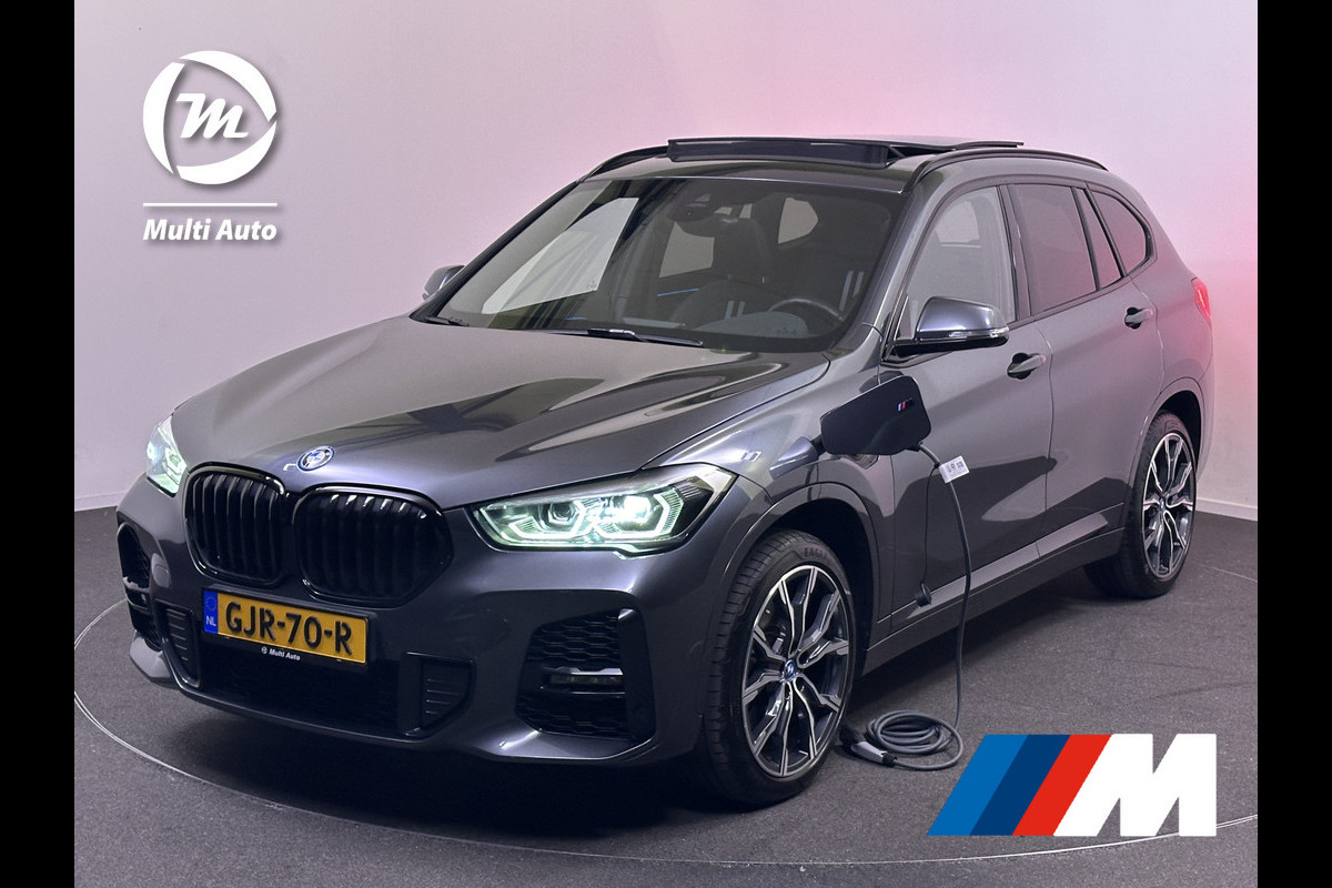 BMW X1 xDrive25e M Sport Plug in Hybrid PHEV | Panodak | Half Lederen Sportstoelen | L.M. 19" | LED | Navigatie | DAB |