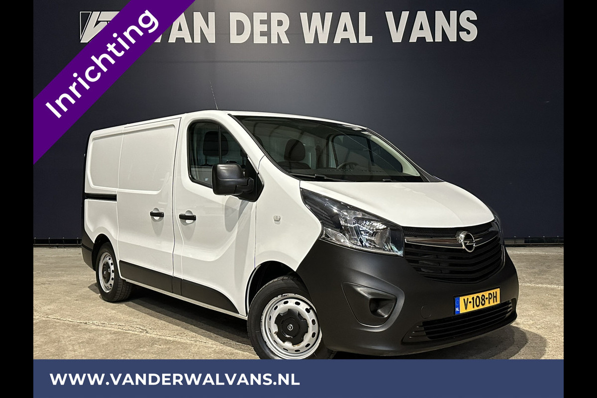 Opel Vivaro 1.6 CDTI L1H1 inrichting Euro6 Airco | Navigatie | Trekhaak | LED | Cruisecontrol Parkeersensoren, Bijrijdersbank