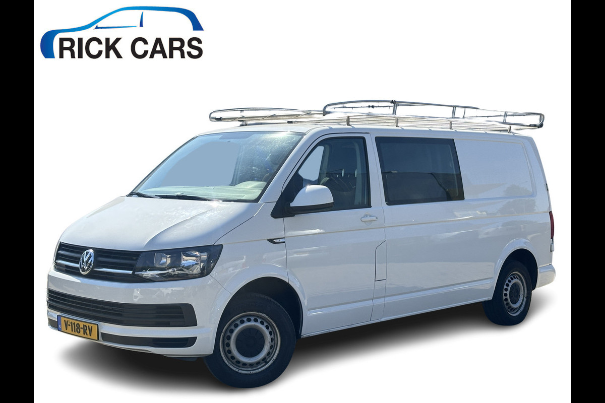 Volkswagen Transporter 2.0 TDI 150PK EURO6 L2H1 DC 5 zitplaatsen Navigatiesysteem/trekhaak/app connect